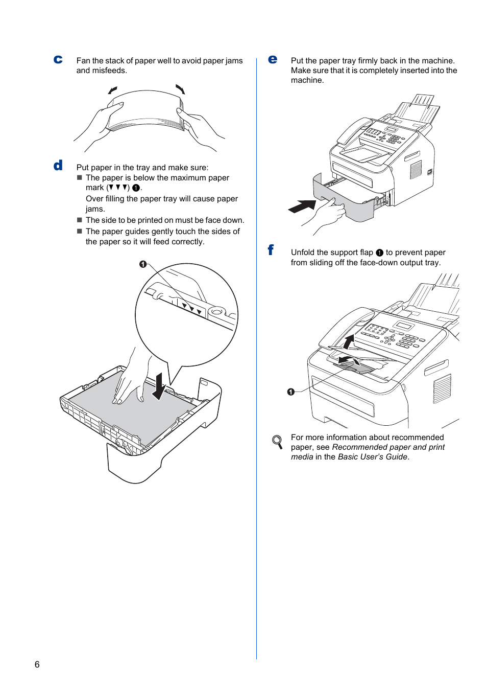 Brother FAX-2845 User Manual | Page 6 / 13