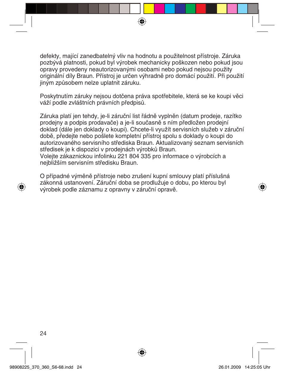 Braun 370 Series 3 User Manual | Page 23 / 62