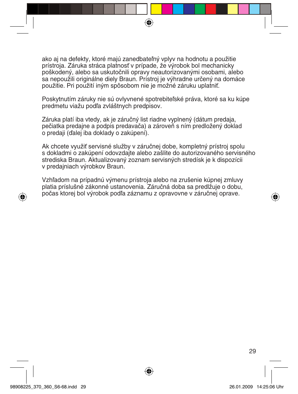 Braun 370 Series 3 User Manual | Page 28 / 62