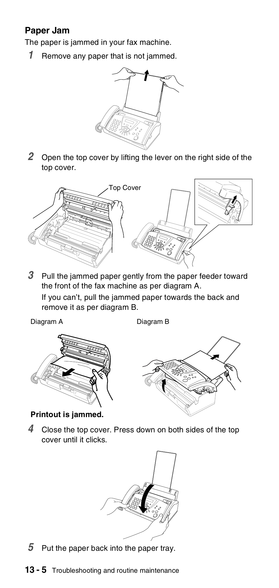 Brother FAX-T106 User Manual | Page 102 / 119