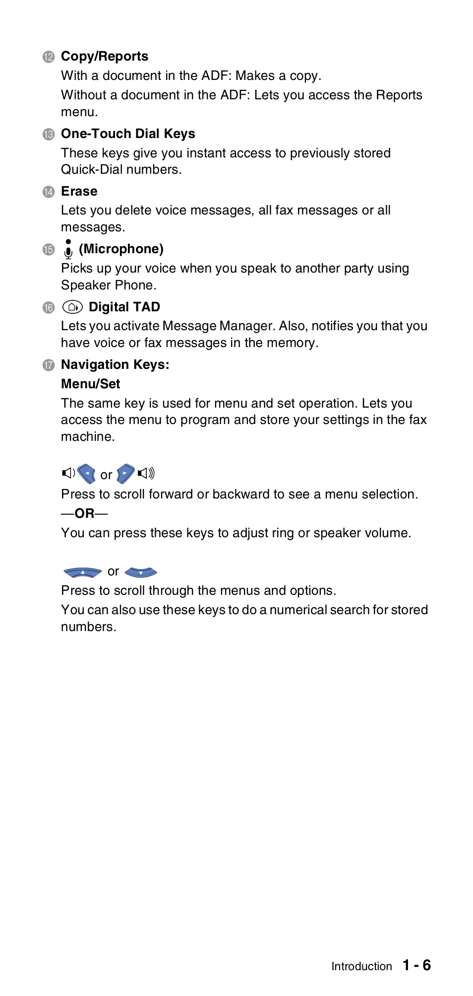 Brother FAX-T106 User Manual | Page 19 / 119