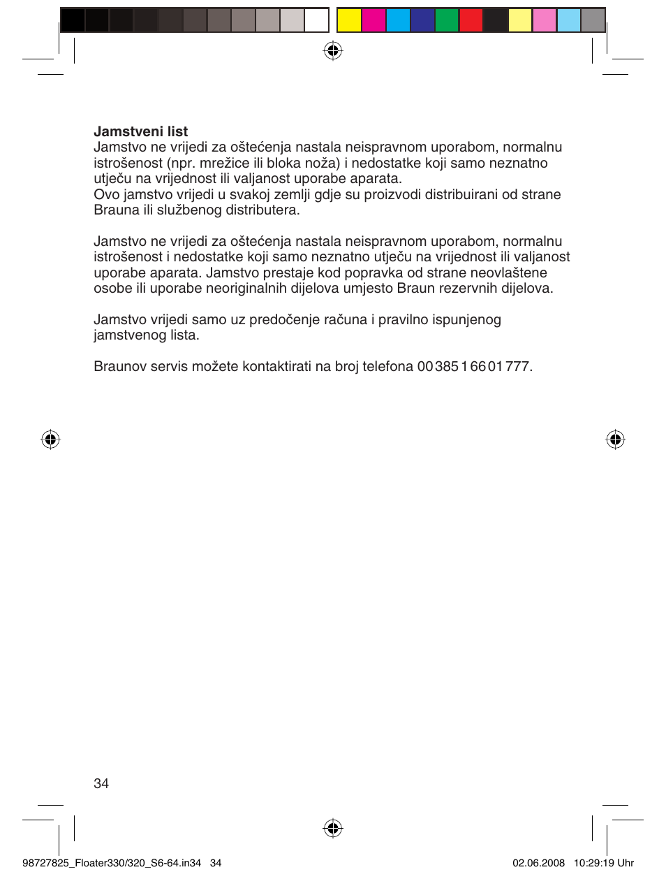 Braun 330-5776 Series 3 User Manual | Page 33 / 58