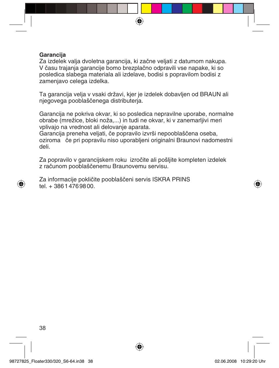 Braun 330-5776 Series 3 User Manual | Page 37 / 58