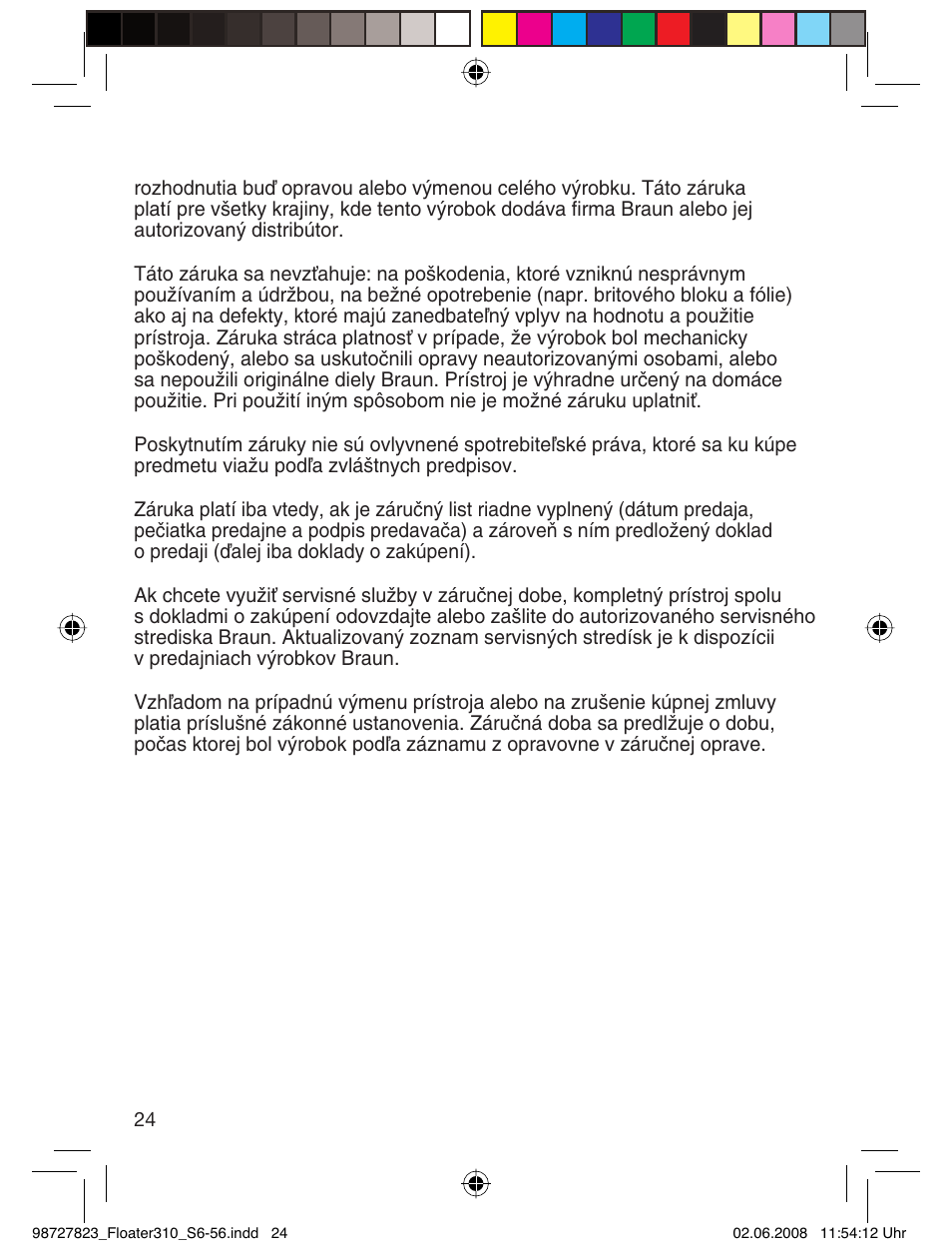 Braun 310 Series 3 User Manual | Page 23 / 51
