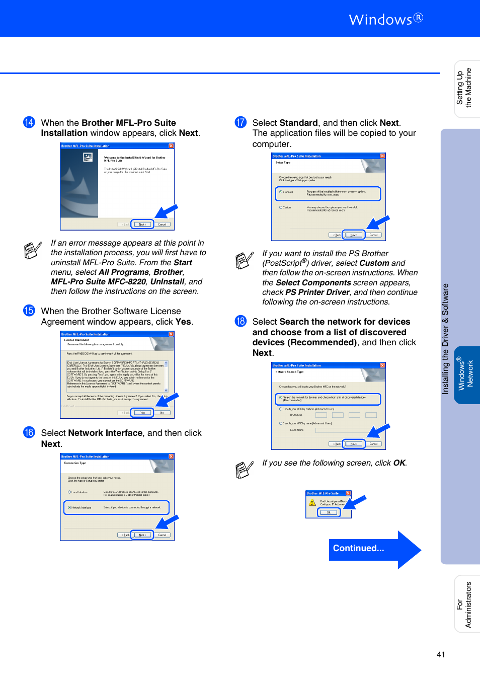 Brother MFC 8220 User Manual | Page 43 / 59