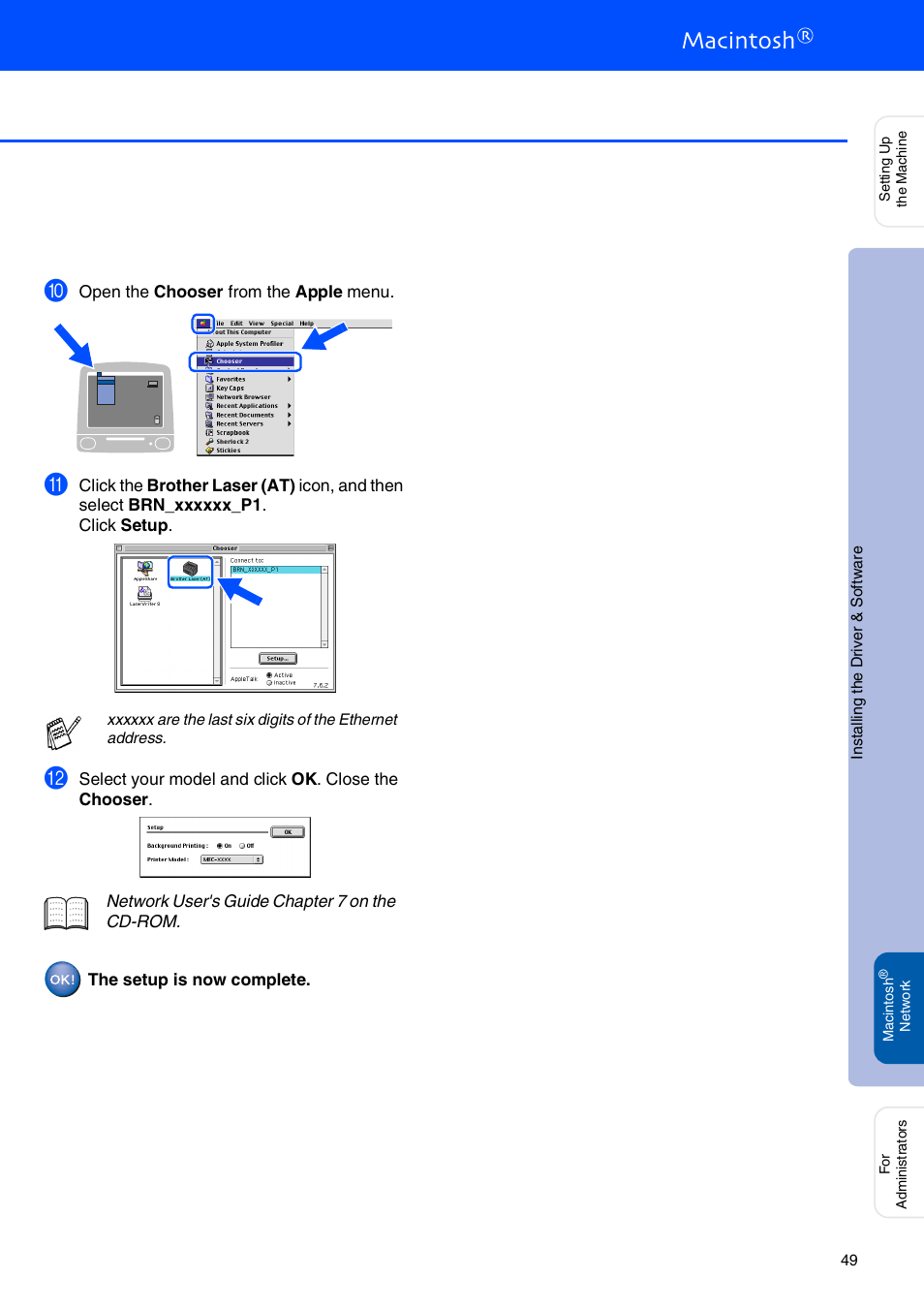 Brother MFC 8220 User Manual | Page 51 / 59