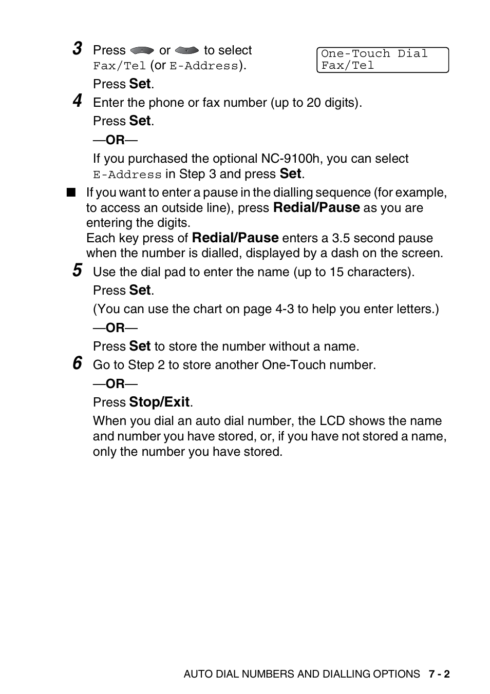Brother MFC 8220 User Manual | Page 105 / 203