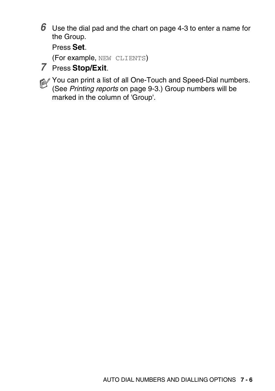 Brother MFC 8220 User Manual | Page 109 / 203