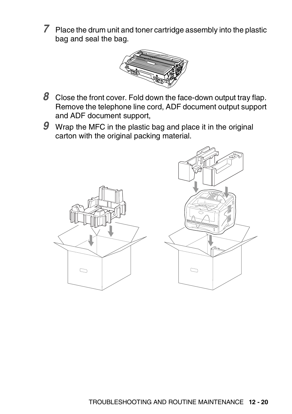 Brother MFC 8220 User Manual | Page 159 / 203