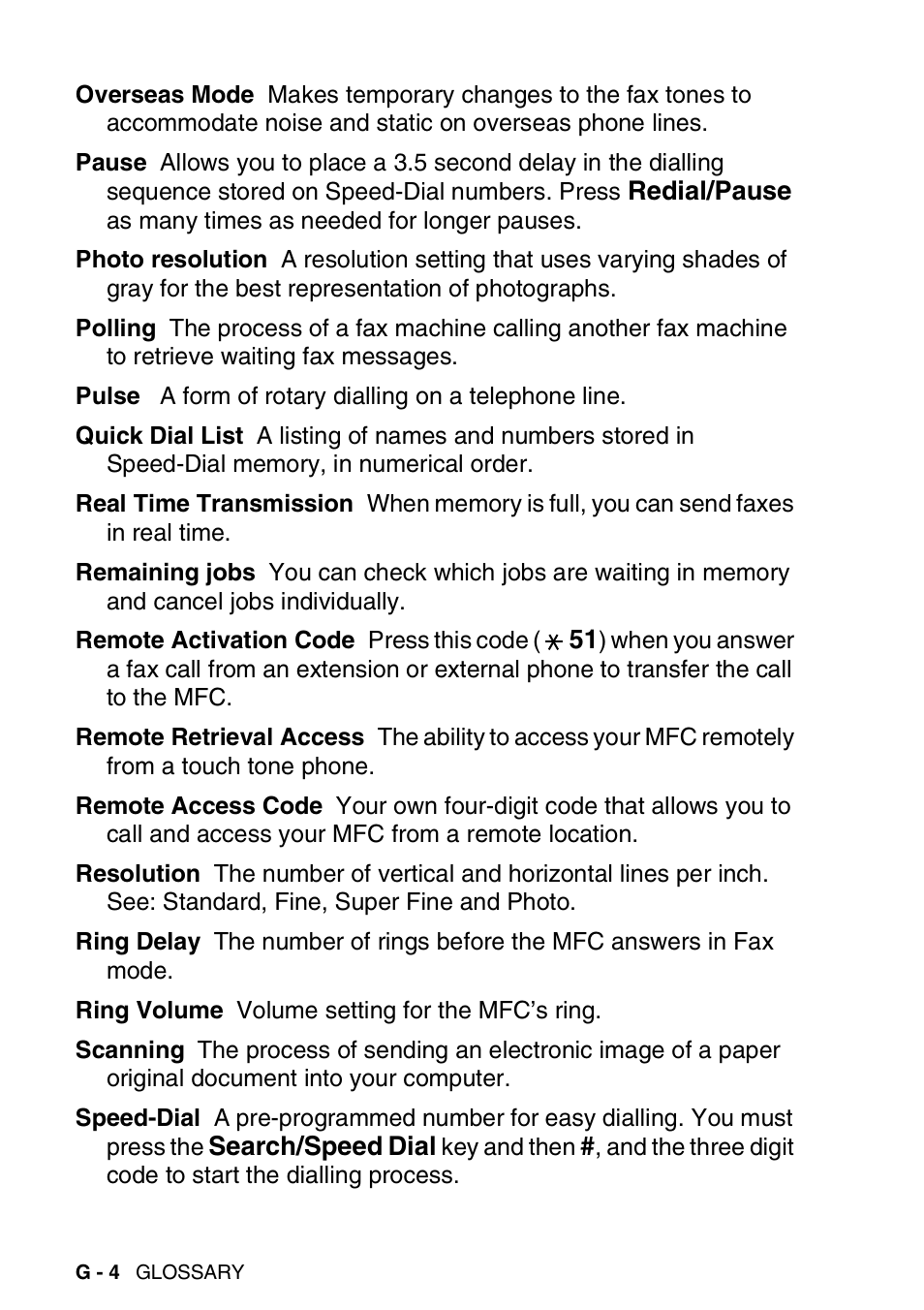 Brother MFC 8220 User Manual | Page 186 / 203