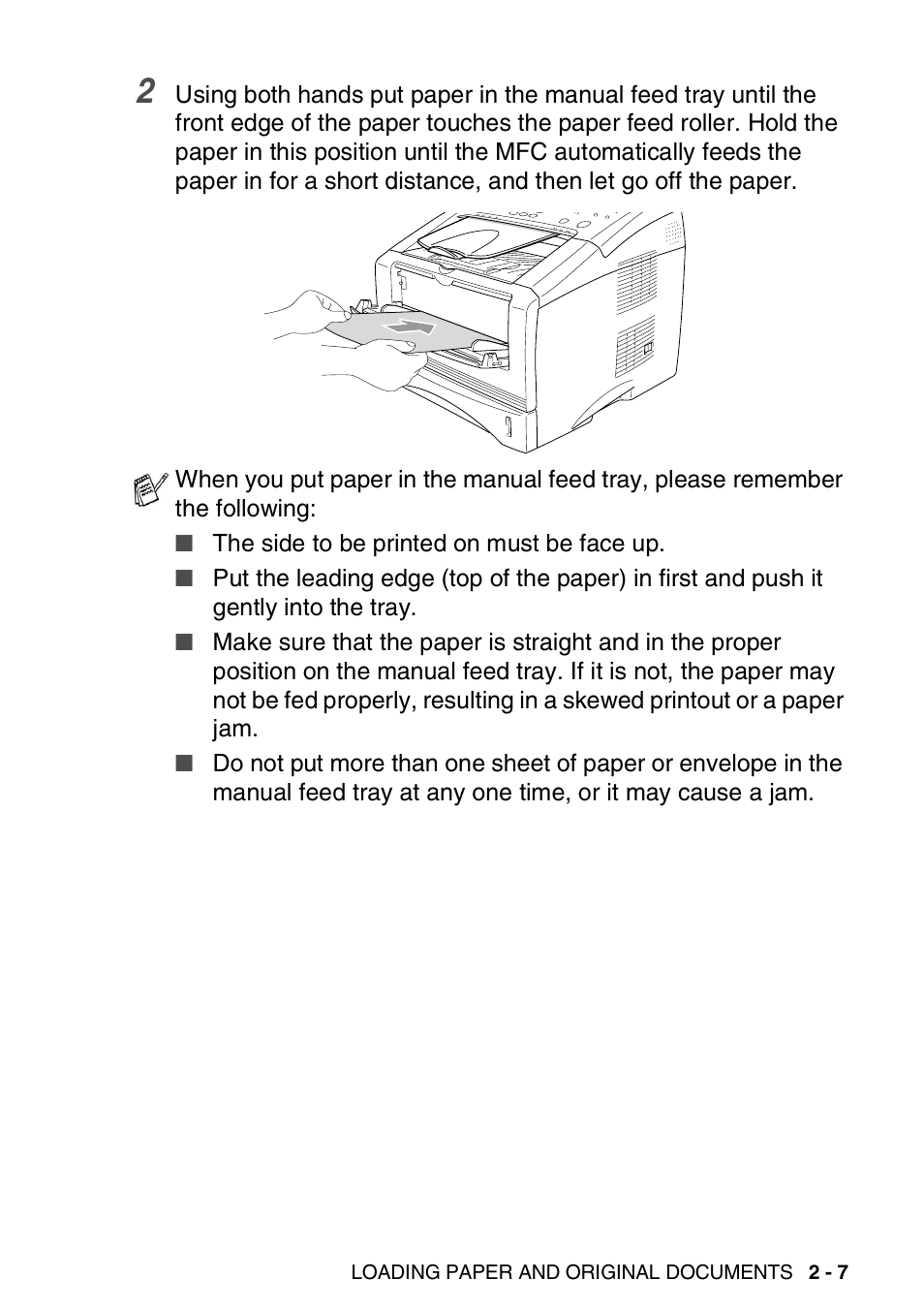 Brother MFC 8220 User Manual | Page 37 / 203