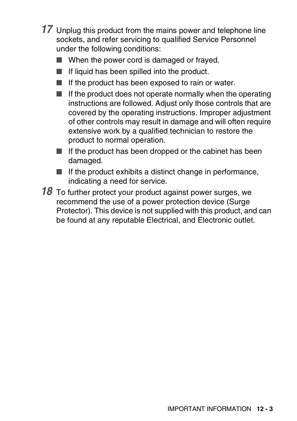 Brother FAX-T94 User Manual | Page 137 / 166