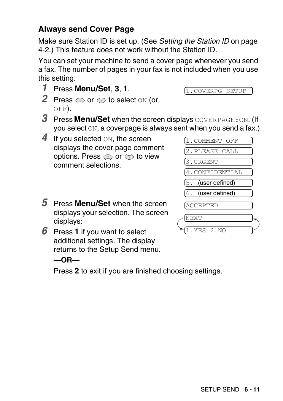 Brother FAX-T94 User Manual | Page 81 / 166