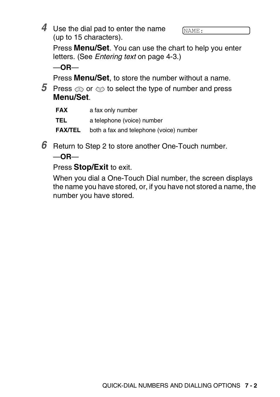 Brother FAX-T94 User Manual | Page 95 / 166