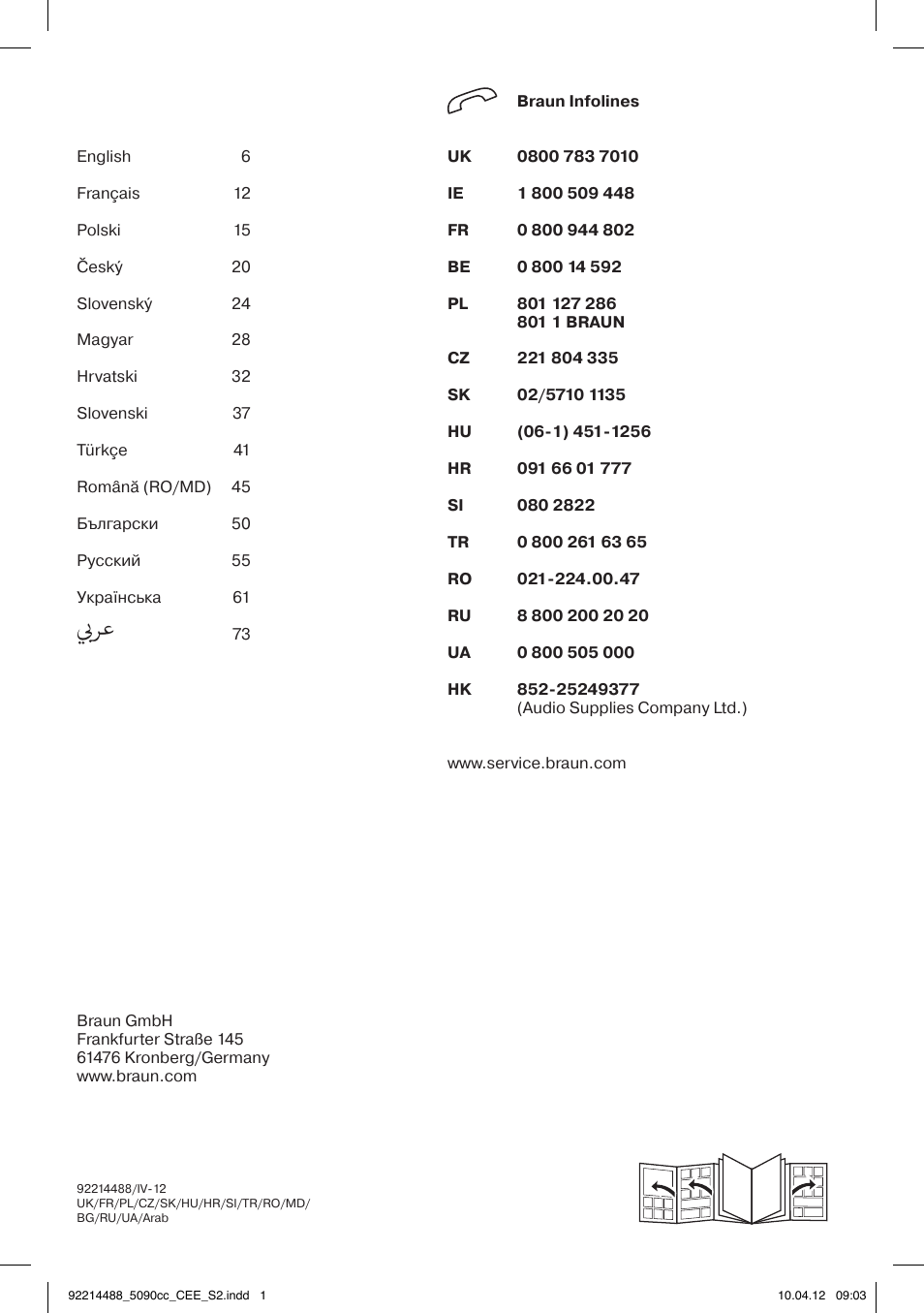 92214488_5090cc_cee_s2 | Braun 5090cc Series 5 User Manual | Page 2 / 76