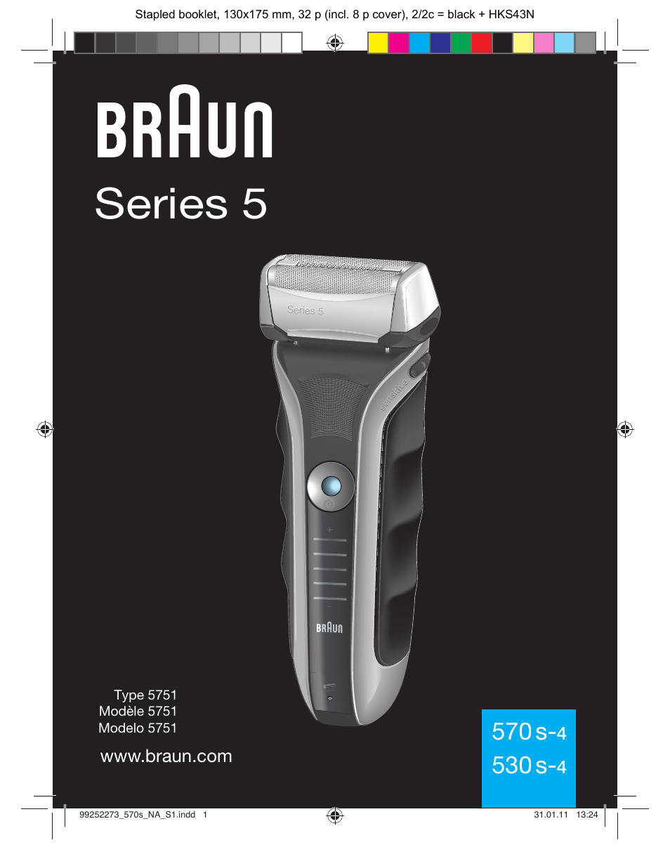 Braun 530s-4 Series 5 User Manual | 28 pages