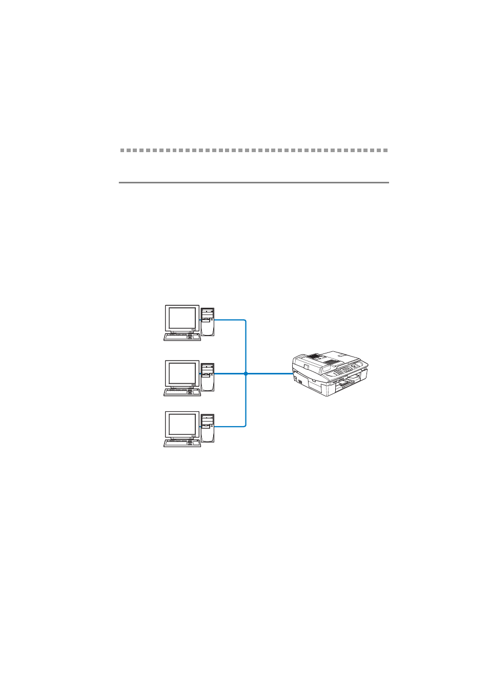 Network connection, Types of network, Peer-to-peer printing | Network connection -4, Types of network -4, Peer-to-peer printing -4 | Brother MFC-425CN User Manual | Page 11 / 64