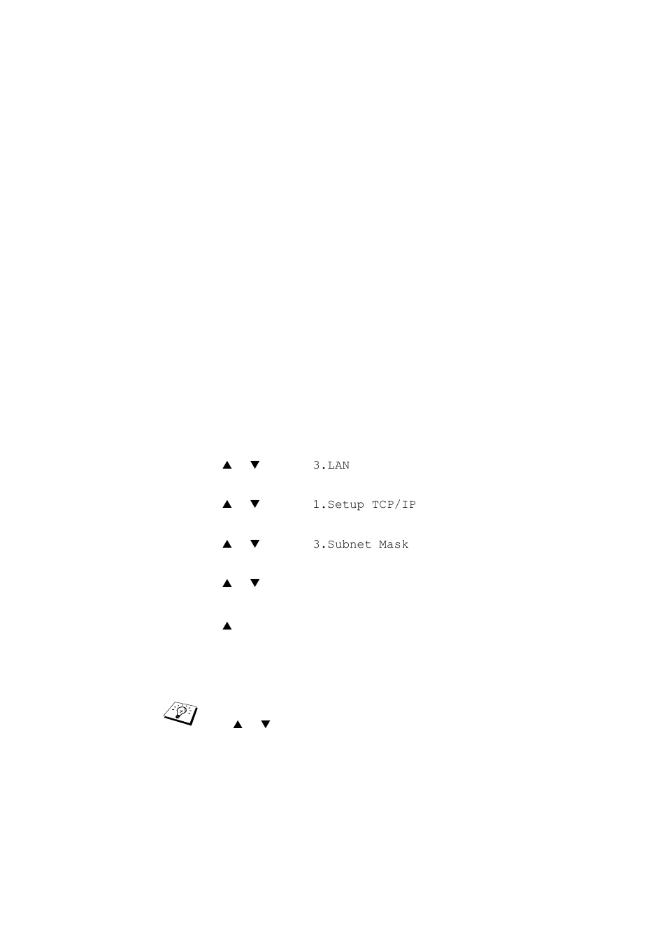 Subnet mask, Subnet mask -7 | Brother MFC-425CN User Manual | Page 27 / 64