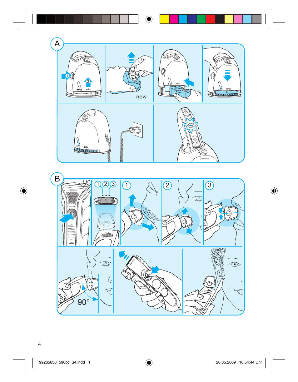 Braun 570cc-5751 Series 5 User Manual | Page 4 / 62
