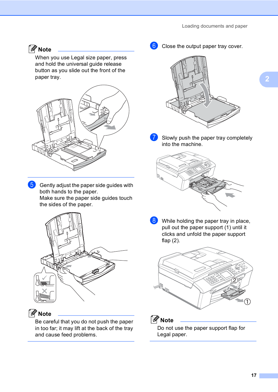 Brother MFC-440CN User Manual | Page 29 / 201