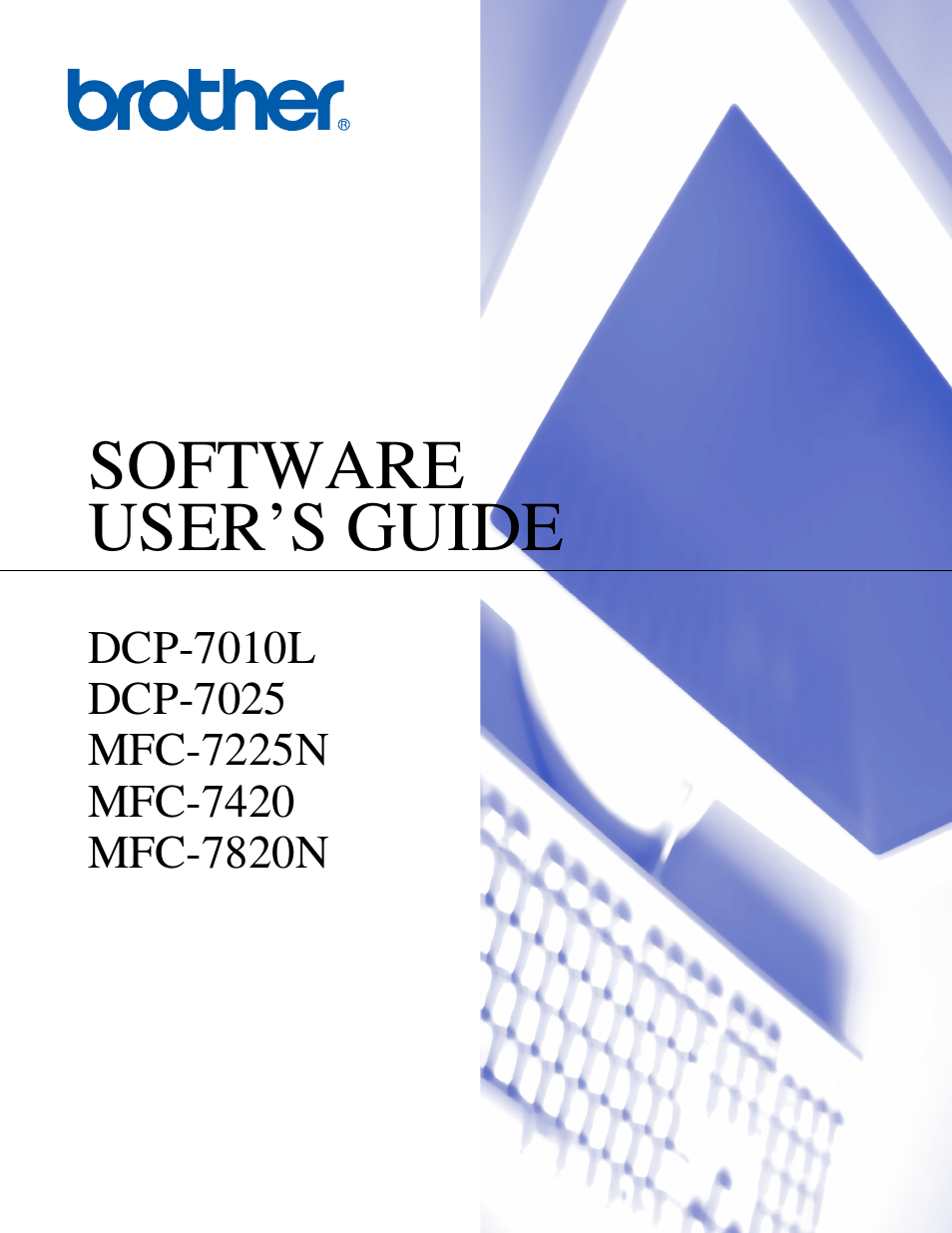 Brother DCP-7010L User Manual | 117 pages