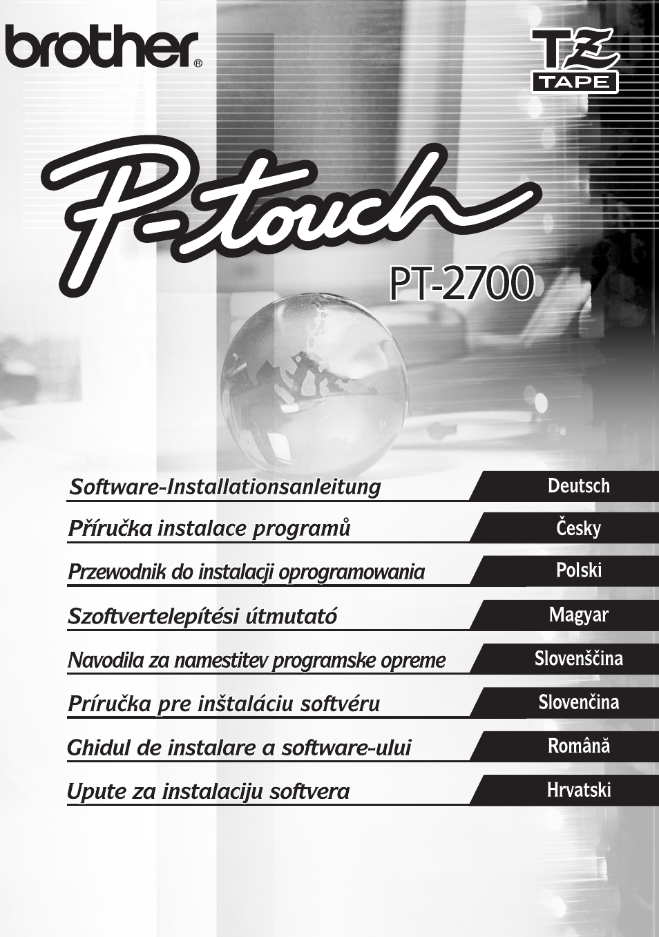 Brother PT-2700 User Manual | 34 pages