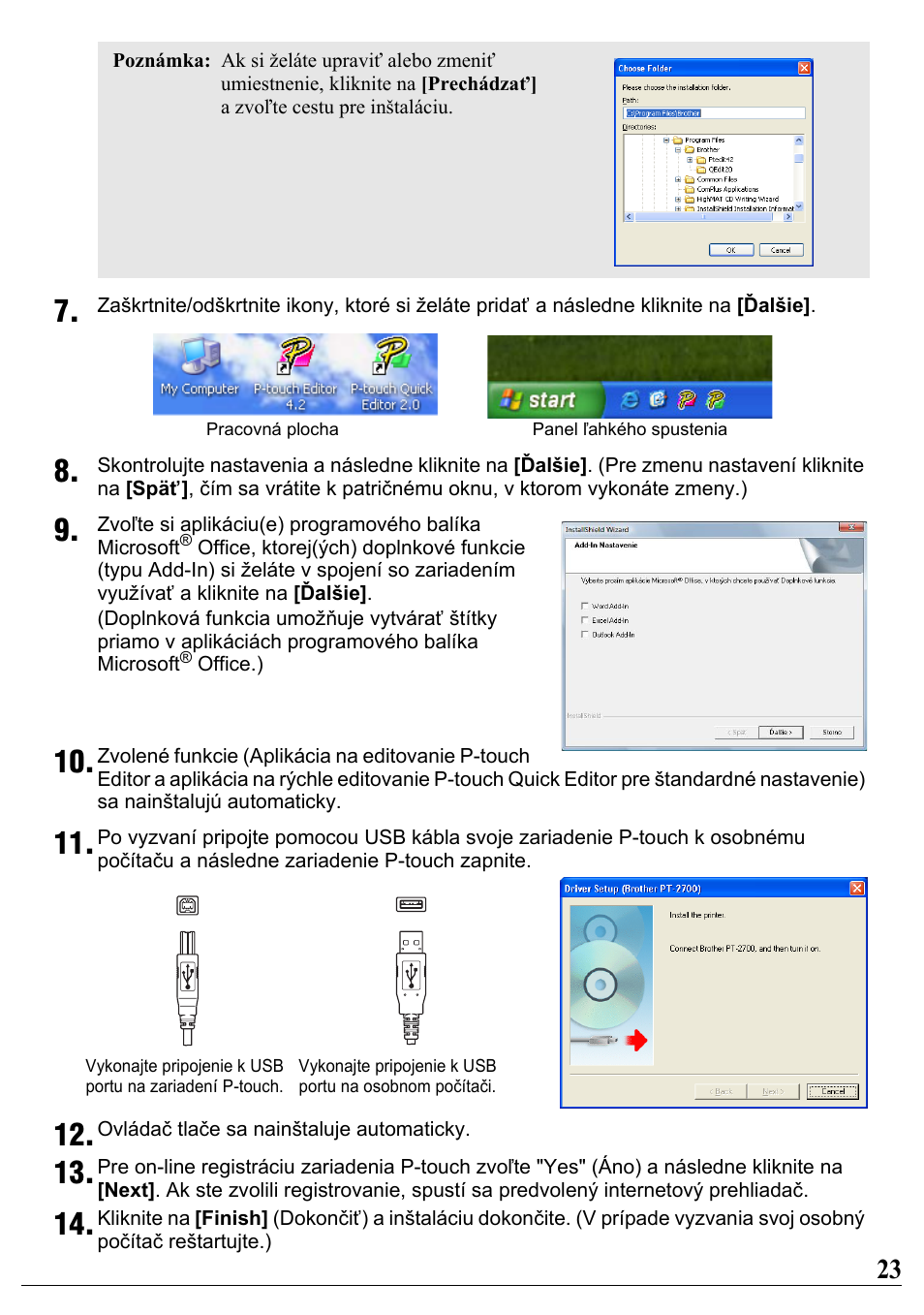 Brother PT-2700 User Manual | Page 24 / 34