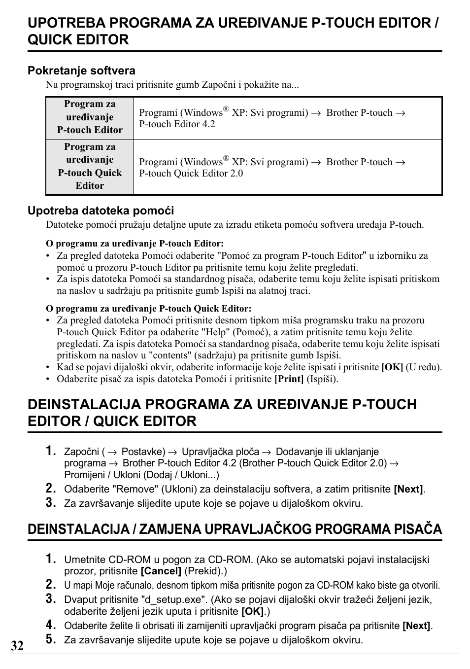 Brother PT-2700 User Manual | Page 33 / 34