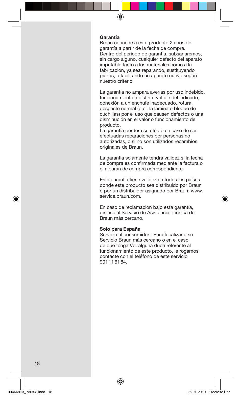 Braun 730s-3 Series 7 User Manual | Page 18 / 63