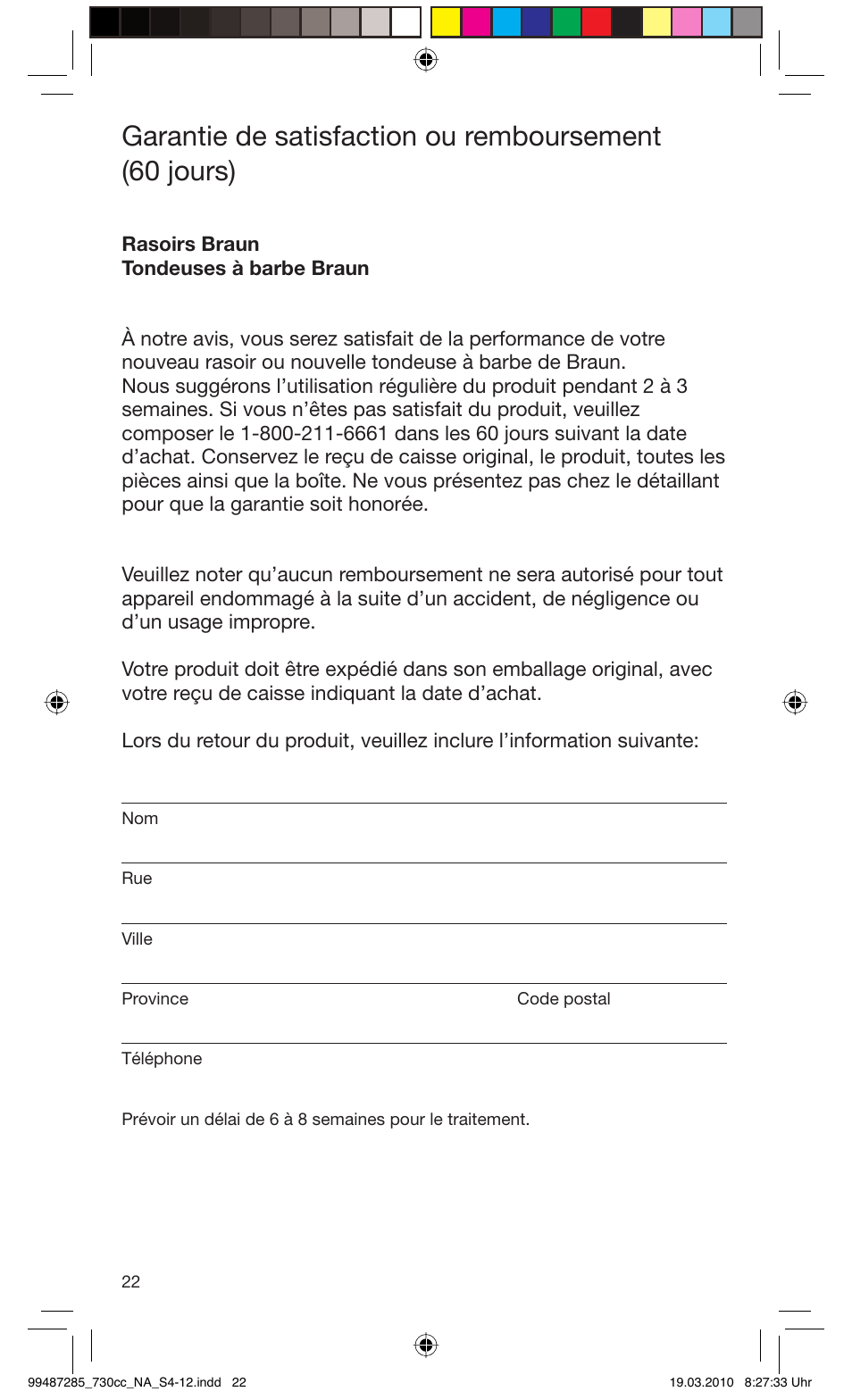 Braun 730s-4 Series 7 User Manual | Page 22 / 34