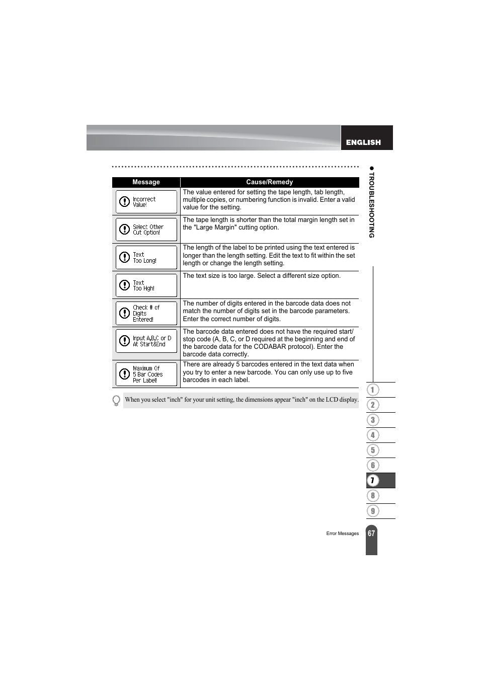 Brother PT-2100 User Manual | Page 69 / 79