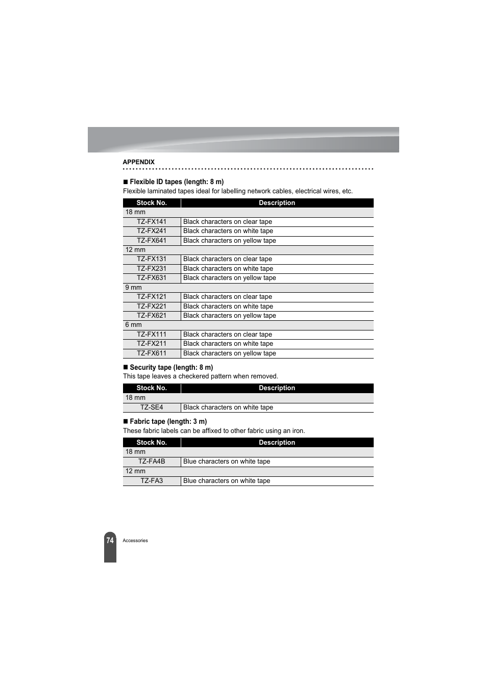 Brother PT-2100 User Manual | Page 76 / 79