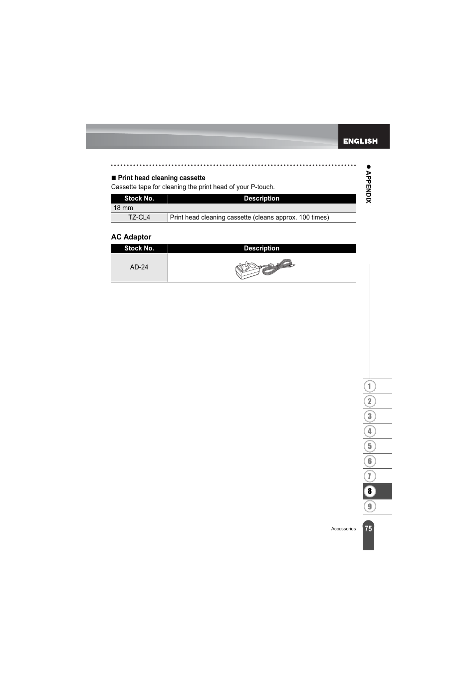 Brother PT-2100 User Manual | Page 77 / 79