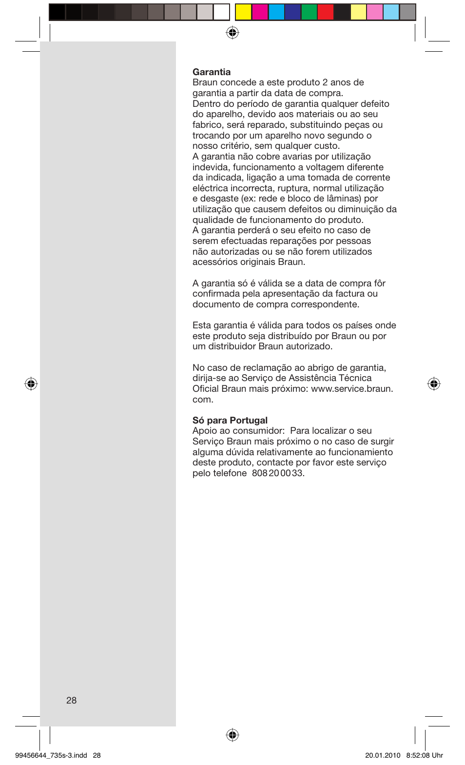 Braun 735s-3 Series 7 User Manual | Page 28 / 68
