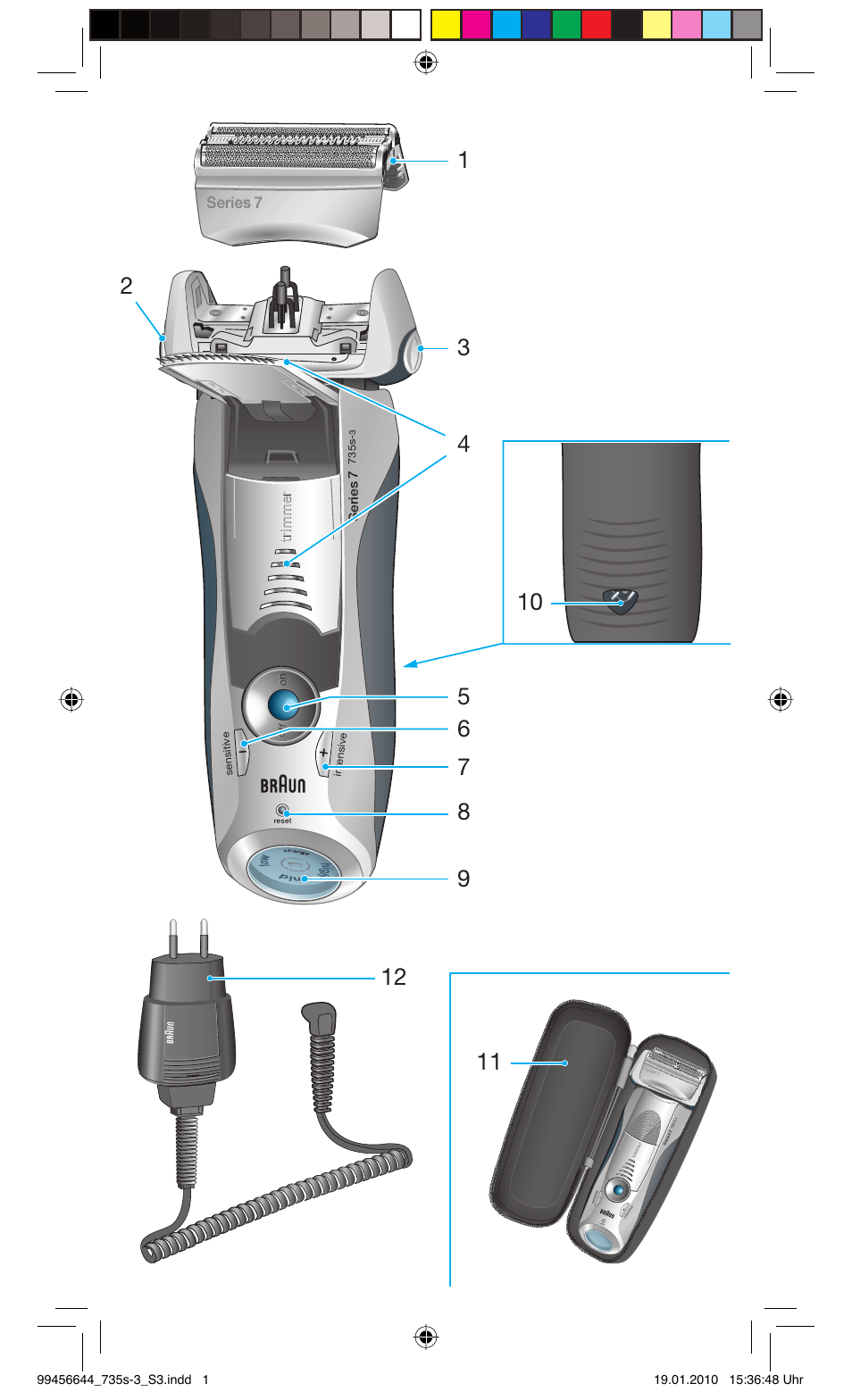Series 7 | Braun 735s-3 Series 7 User Manual | Page 3 / 68
