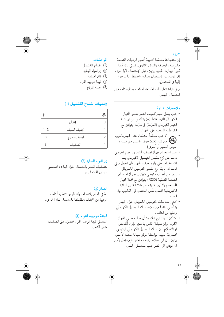 Braun DF creation2 User Manual | Page 27 / 35