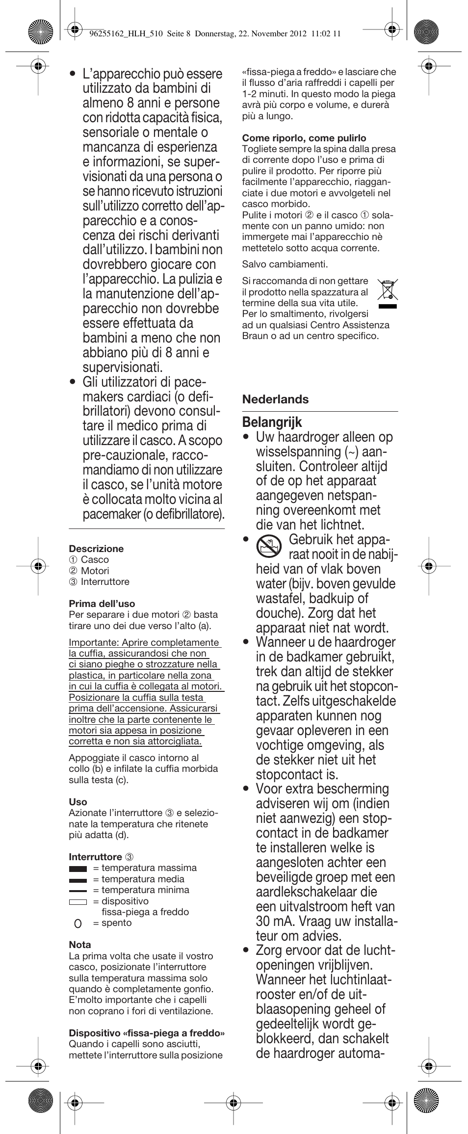 Braun HLH510 Satin Hair 5 User Manual | Page 9 / 20