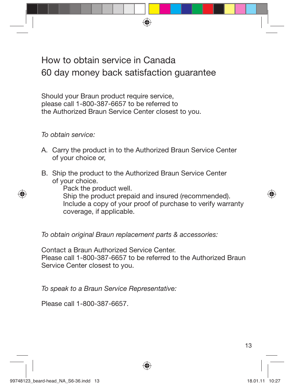 Braun cruZer6 beard&head User Manual | Page 12 / 33