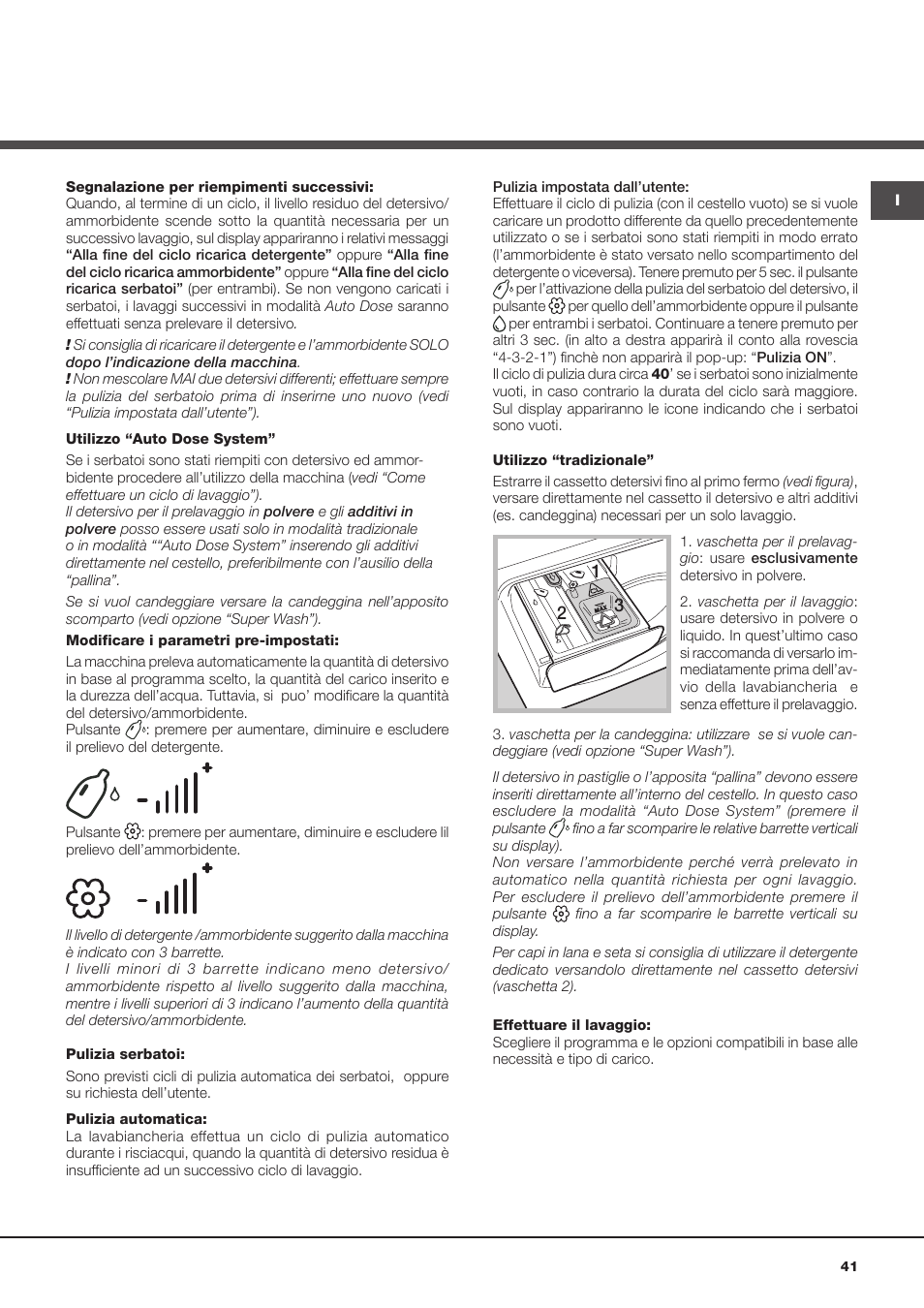 Hotpoint Ariston Aqualtis ADS93D 69 EU-A User Manual | Page 41 / 80