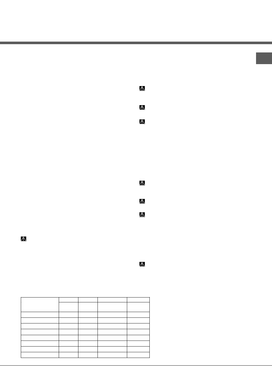 Options de lavage | Hotpoint Ariston LFFA+ 8M14 User Manual | Page 19 / 84