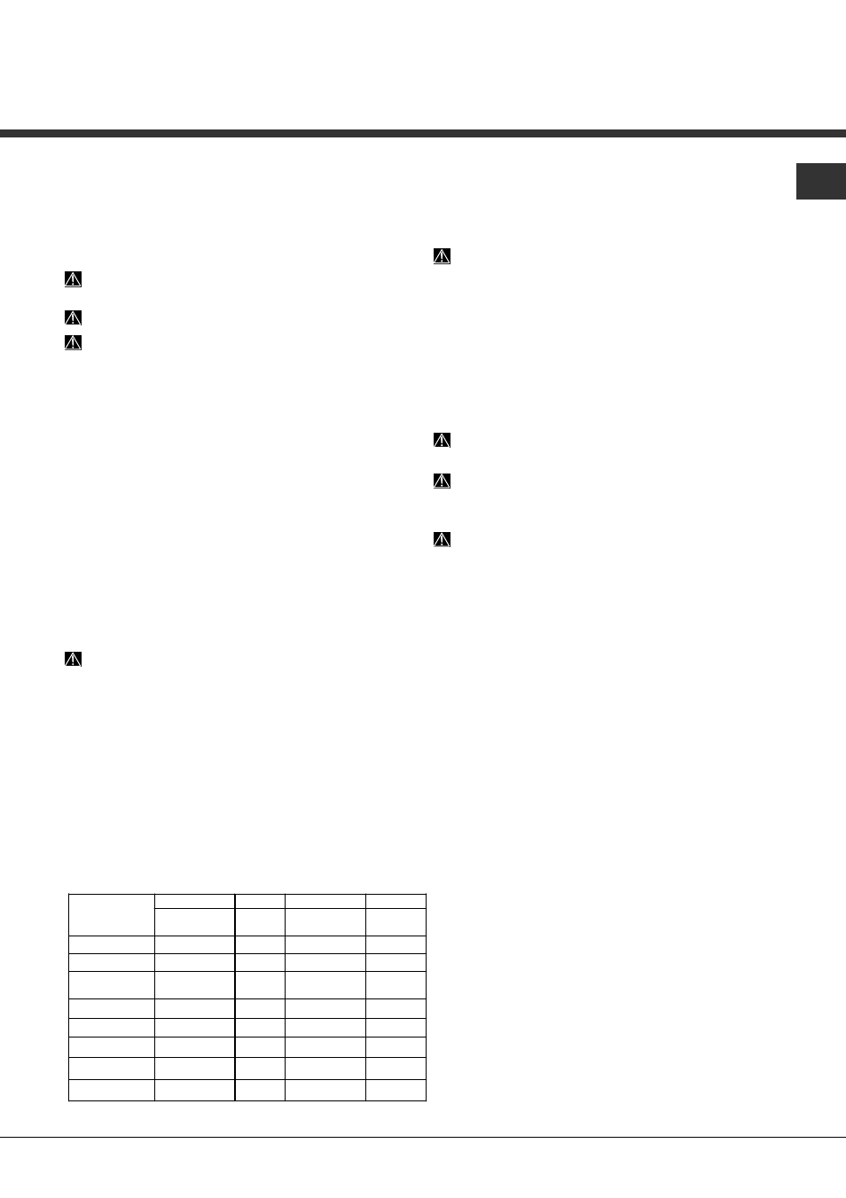 Hotpoint Ariston LFFA+ 8M14 User Manual | Page 43 / 84