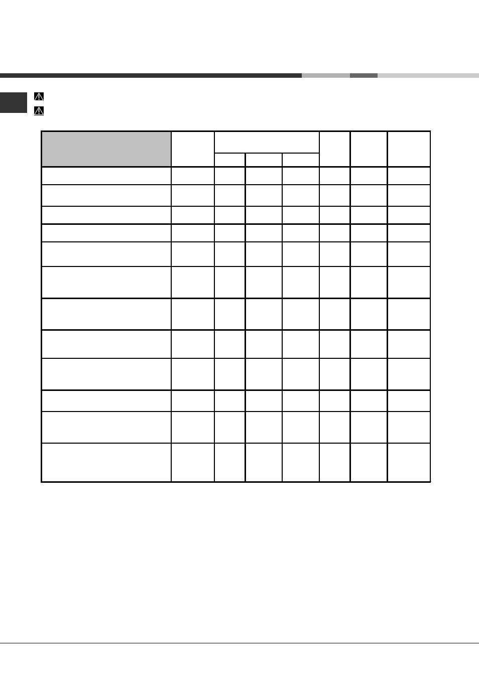 Wash cycles | Hotpoint Ariston LDFA+ 12H14 User Manual | Page 8 / 84