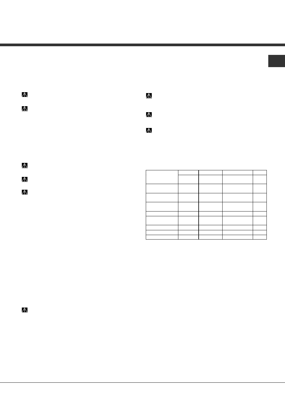 Hotpoint Ariston LFFA+ 8H141 EU User Manual | Page 31 / 84