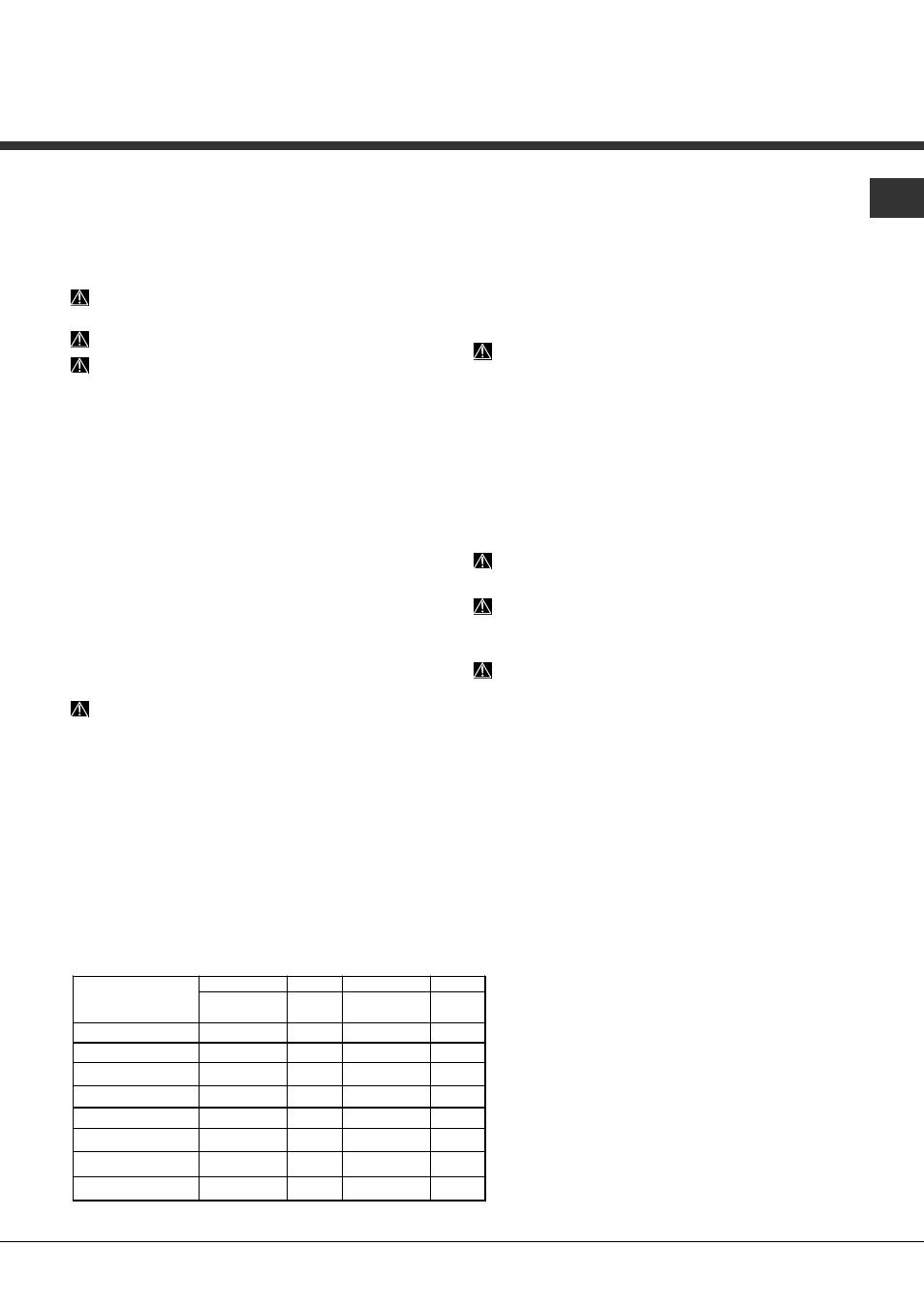 Hotpoint Ariston LFFA+ 8H141 EU User Manual | Page 43 / 84