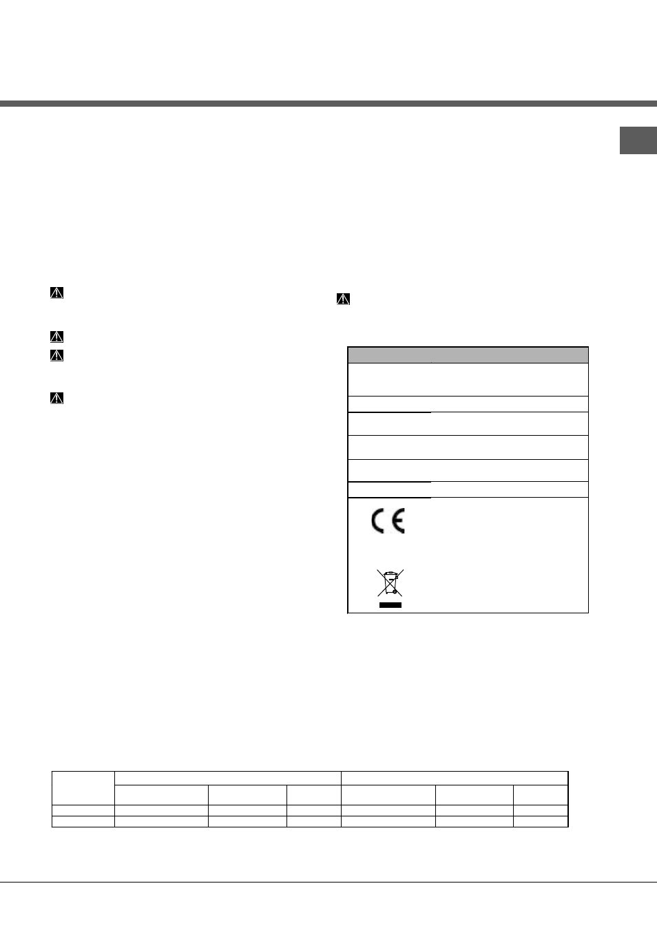 Conseils pour le premier lavage | Hotpoint Ariston LFFA+ 8H141 X EU User Manual | Page 15 / 84