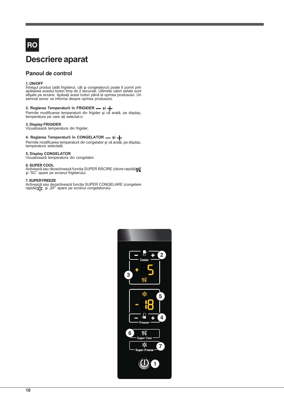 Hotpoint Ariston Combinado E4DY AA X C User Manual | Page 10 / 52