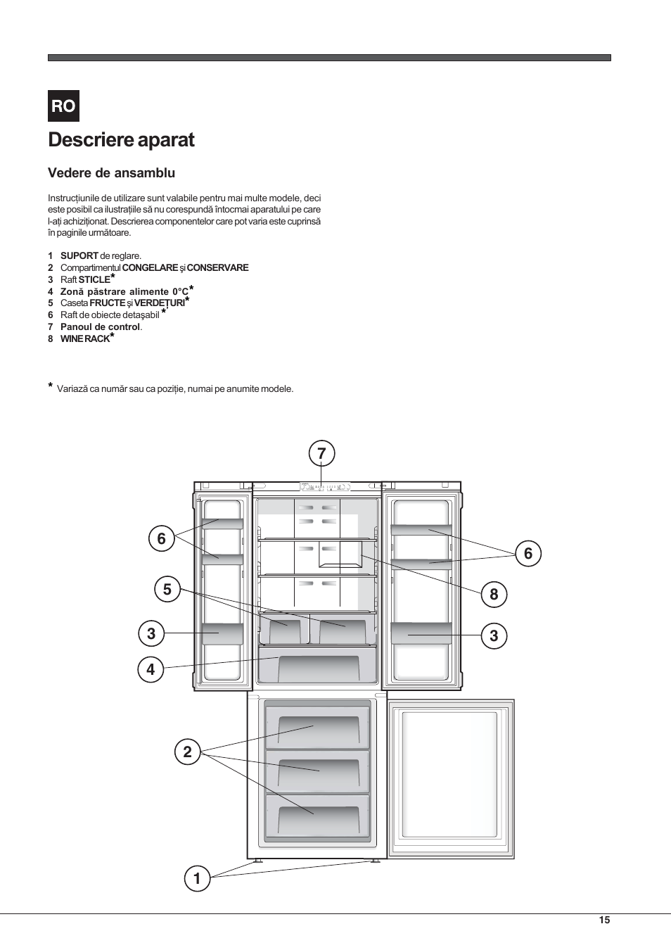 Hotpoint Ariston E3D AA X User Manual | Page 15 / 52