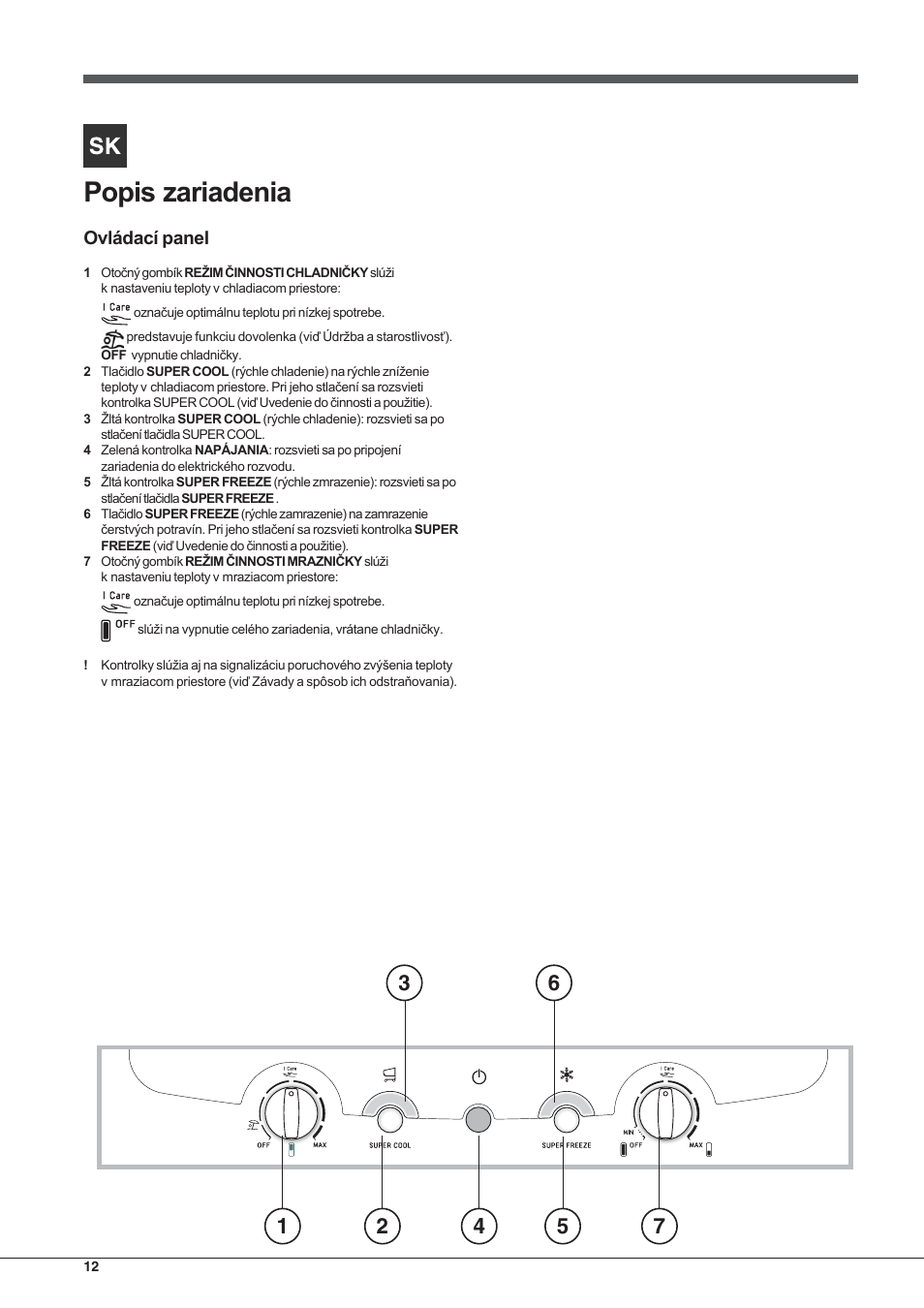 Hotpoint Ariston Combinado EBL 20311 V User Manual | Page 12 / 64