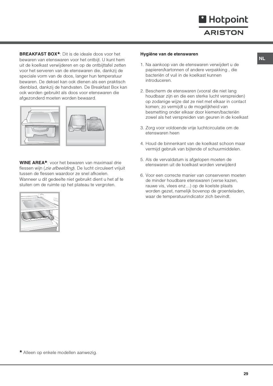 Hotpoint Ariston Una puerta SDS 1722 J-HA User Manual | Page 29 / 88