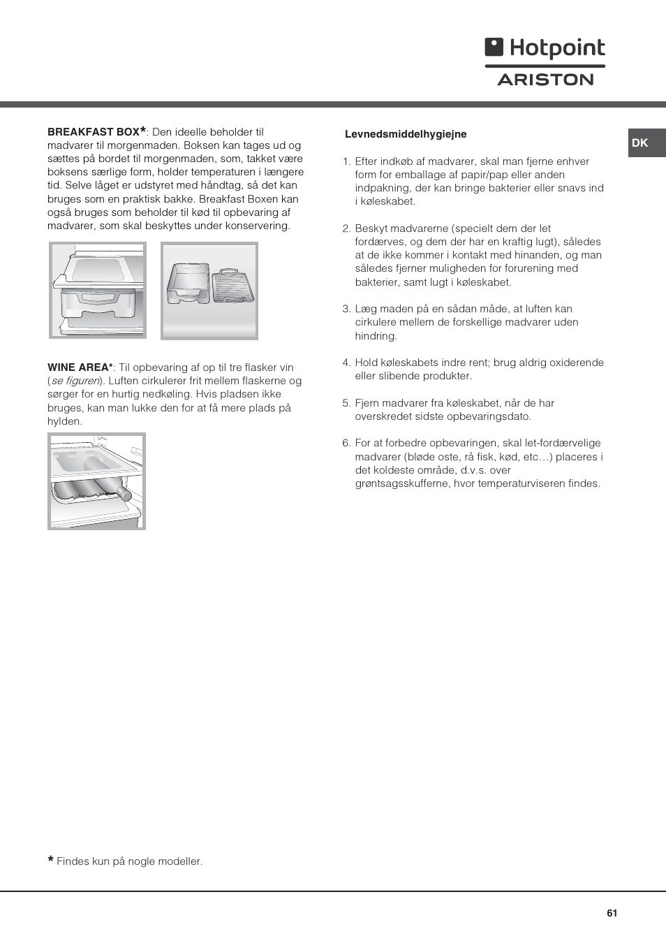 Hotpoint Ariston Una puerta SDS 1722 J-HA User Manual | Page 61 / 88